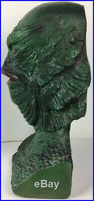 Creature From The Black Lagoon Life Size 11 Land Bust Cast fm Original NMnt+COA