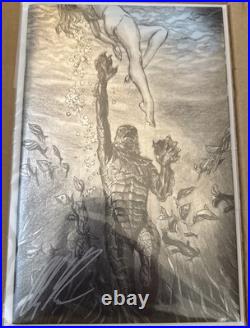Creature From The Black Lagoon Lives! #1 1100 Alex Ross Foil Variant SIGNED
