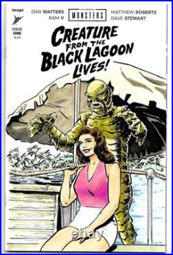 Creature From The Black Lagoon Lives! #1. SKETCH COVER #16 BY DOUG BARON