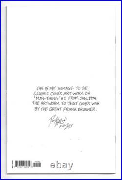 Creature From The Black Lagoon Lives! #1. SKETCH COVER #9 BY DOUG BARON