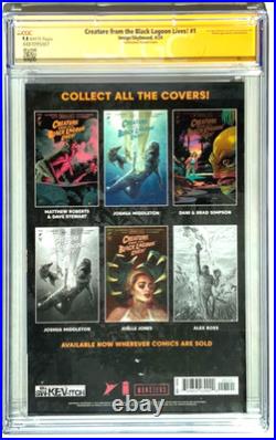 Creature From The Black Lagoon Lives #1 Sienkiewicz Virgin Variant CGC SS 9.8