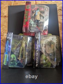 Creature From The Black Lagoon Lot Of 3 Munsters Uncle Gilbert Diamond Select