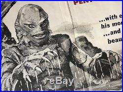 Creature From The Black Lagoon Military One Sheet 27x41 Universal 1954 Poster