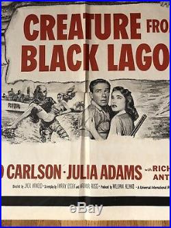 Creature From The Black Lagoon Military One Sheet 27x41 Universal 1954 Poster