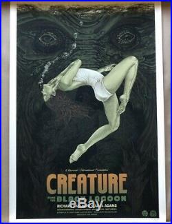 Creature From The Black Lagoon Mondo Poster Print Universal Studios Monsters