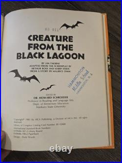 Creature From The Black Lagoon Monsters from Crestwood House Series Books