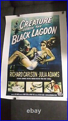 Creature From The Black Lagoon Movie Poster 24x30 1954