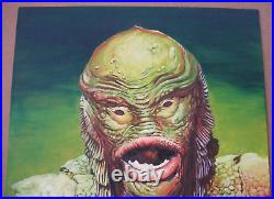 Creature From The Black Lagoon Original Don Marquez Painting, Universal Monster
