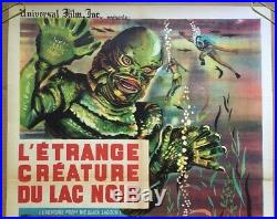 Creature From The Black Lagoon Original Movie Poster French 1962 641 R62 1960s