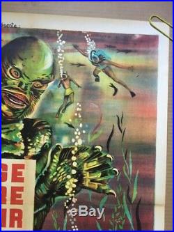 Creature From The Black Lagoon Original Movie Poster French 1962 641 R62 1960s