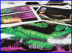 Creature From The Black Lagoon Pinball Cabinet Full Decal Set Only Mr Pinball