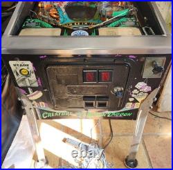 Creature From The Black Lagoon Pinball Machine Bally CFTBL Creach WORKING
