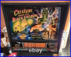 Creature From The Black Lagoon Pinball Machine Bally CFTBL Creach WORKING