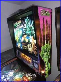 Creature From The Black Lagoon Pinball Machine Bally Coin Op LEDs Free Shipping