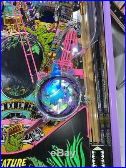 Creature From The Black Lagoon Pinball Machine Bally LEDs Custom Hand Painted