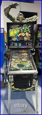 Creature From The Black Lagoon Pinball Machine Bally Mike D Hologram Mods LEDs