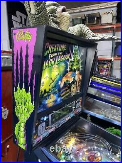 Creature From The Black Lagoon Pinball Machine Bally Mike D Hologram Mods LEDs