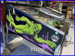 Creature From The Black Lagoon Pinball Machine Bally Mike D Hologram Mods LEDs