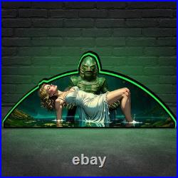 Creature From The Black Lagoon Pinball Topper 3D Printed Lightbox for Midway