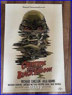 Creature From The Black Lagoon Poster Francesco Francavilla Mondo LE 325