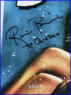 Creature From The Black Lagoon Poster signed & Sketch By Ricou Browning, Beckett