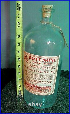 Creature From The Black Lagoon Prop Large Aged Rotenone Bottle Large And Heavy