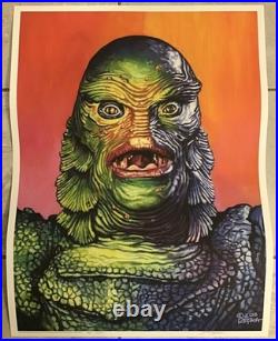 Creature From The Black Lagoon Rare Ed Repka Ap Portrait Fine Art Giclee Print