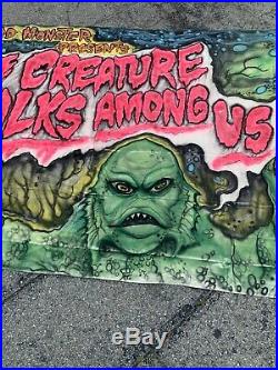 Creature From The Black Lagoon Ricou Browning 8x10 Ft Banner Mad Monster Shane