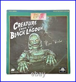 Creature From The Black Lagoon Ricou Browning Signed Laserdisc Movie JSA COA