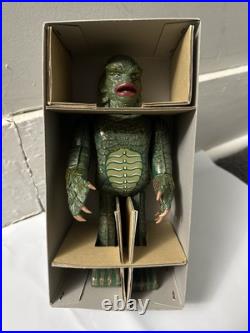 Creature From The Black Lagoon Robot House Japan wind up tin toy. (M) Creature From The Black Lagoon Robot House Japan wind up tin toy. (M)