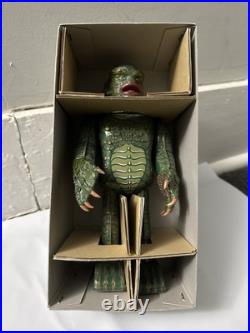 Creature From The Black Lagoon Robot House Japan wind up tin toy. (M) Creature From The Black Lagoon Robot House Japan wind up tin toy. (M)