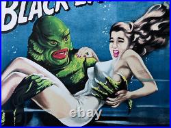 Creature From The Black Lagoon S2 Stone Litho Movie Poster 2002 Recreation