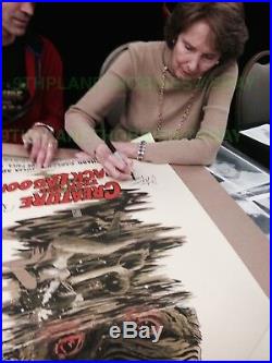 Creature From The Black Lagoon Screen Print Signed Julie Adams, Francavilla