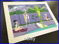 Creature From The Black Lagoon Shag Universal Monsters Limited Edn Print $160