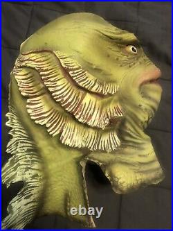 Creature From The Black Lagoon Signed Beckett Certified Full Sized Mask NWT