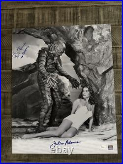 Creature From The Black Lagoon Signed By Ricou Browning +Julie Adams JSA COA