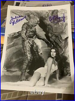 Creature From The Black Lagoon Signed Photo In Person Julie Adams Ben Chapman