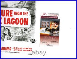 Creature From The Black Lagoon Signed Ricou Browning Print JSA COA 11 x 17