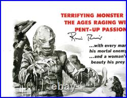 Creature From The Black Lagoon Signed Ricou Browning Print JSA COA 11 x 17