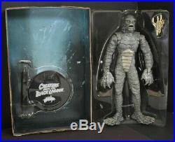 Creature From The Black Lagoon Silver Figure Silver Base Sideshow