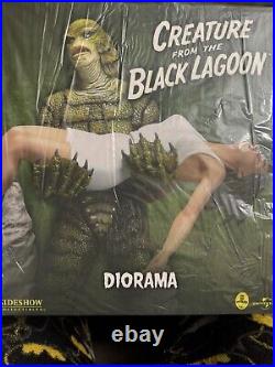 Creature From The Black Lagoon Silver Screen Diorama 61/100 Sideshow Mib