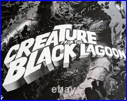 Creature From The Black Lagoon Stan & Vince Variant Mondo Screenprint Super Rare