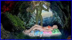 Creature From The Black Lagoon & Tbl Swimsuit Girl & Sunbather 3 Figure Lot