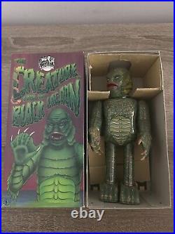 Creature From The Black Lagoon Tin Wind-Up Robot Vntg 1991 Robot House Japan