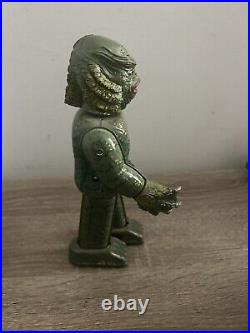 Creature From The Black Lagoon Tin Wind-Up Robot Vntg 1991 Robot House Japan