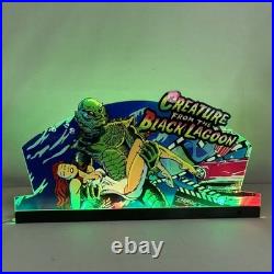 Creature From The Black Lagoon Topper Pinball Topper 3D Acrylic LED Topper