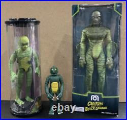 Creature From The Black Lagoon Universal Monster 3 Piece Action Figure Lot Mego