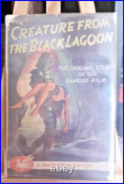 Creature From The Black Lagoon, Vargo Statten HB 1st ed 1954 Publisher Dragon