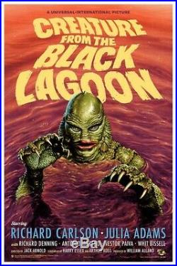 Creature From The Black Lagoon Variant Jason Edmiston MONDO Monster Movie Poster