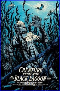 Creature From The Black Lagoon Variant Mondo Poster Universal Monsters #/125